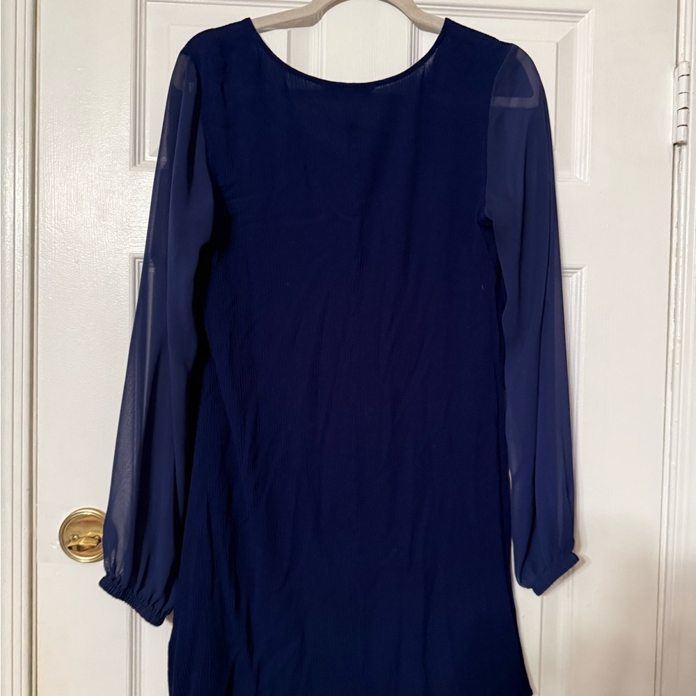 Express Deep Blue Top - Picture 5 of 7